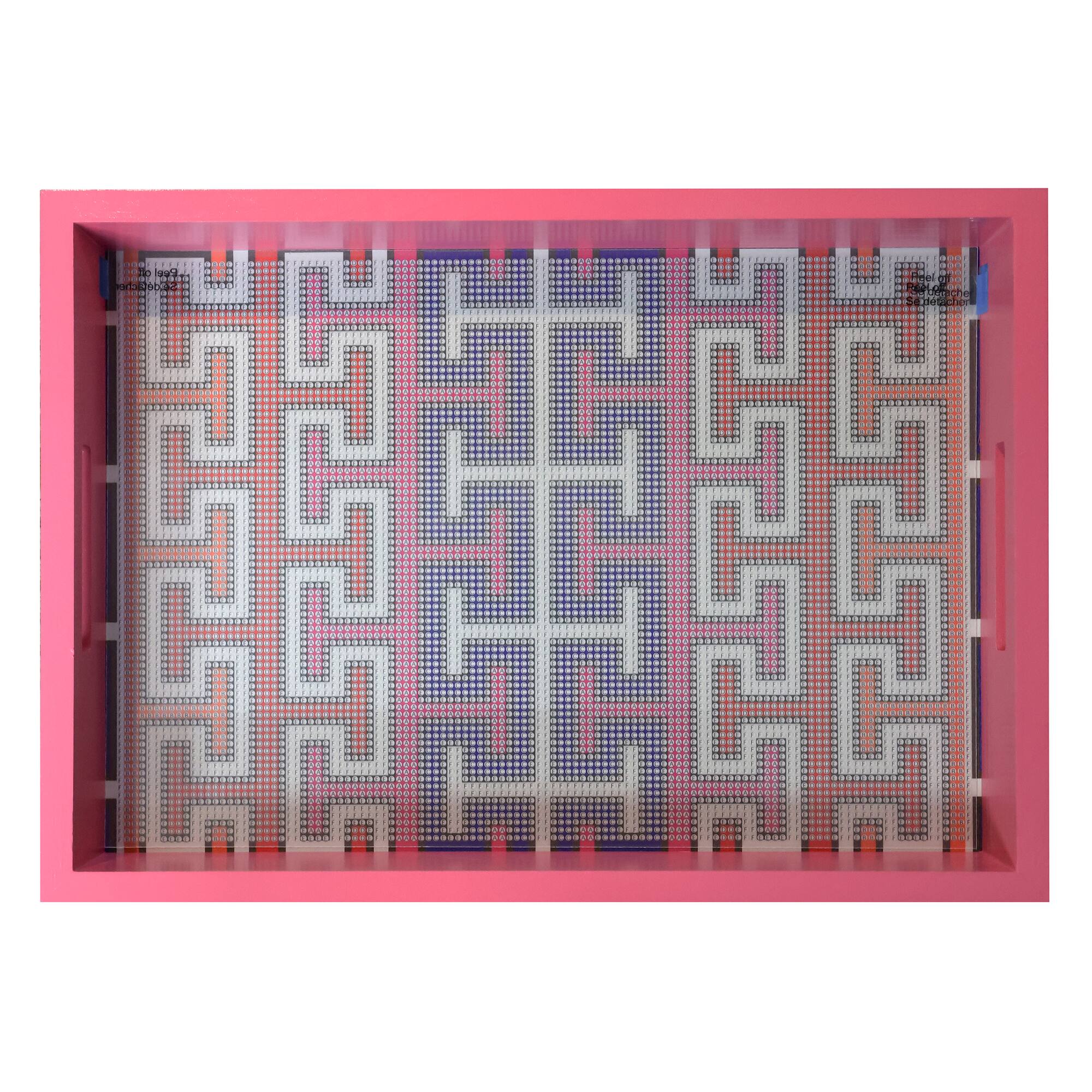Jonathan Adler x Michaels 10" x 14" Red Key Diamond Art Tray Kit